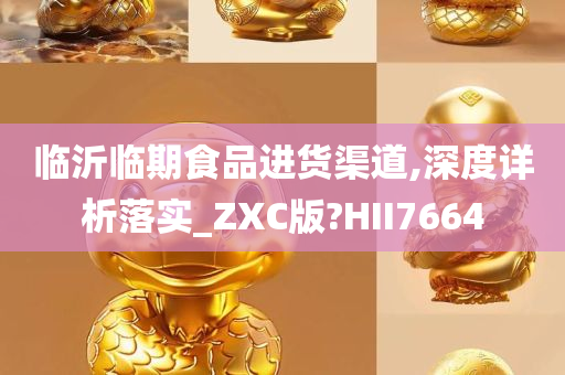 临沂临期食品进货渠道,深度详析落实_ZXC版?HII7664