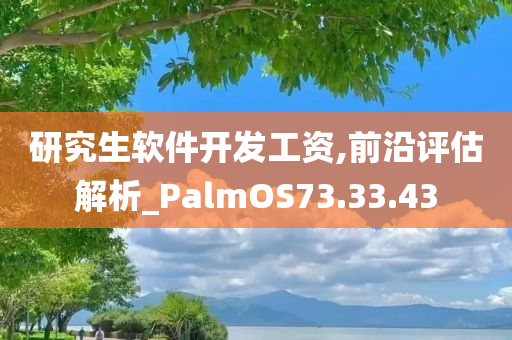 研究生软件开发工资,前沿评估解析_PalmOS73.33.43