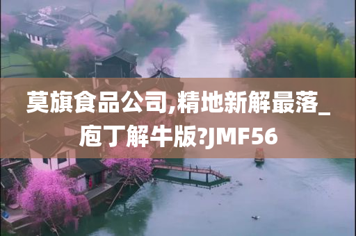 莫旗食品公司,精地新解最落_庖丁解牛版?JMF56