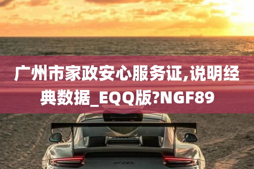 广州市家政安心服务证,说明经典数据_EQQ版?NGF89