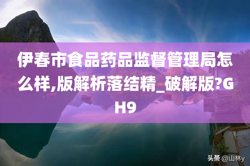 伊春市食品药品监督管理局怎么样,版解析落结精_破解版?GH9