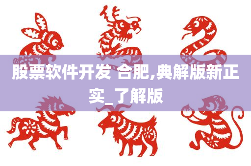 股票软件开发 合肥,典解版新正实_了解版