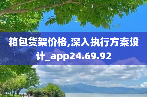 箱包货架价格,深入执行方案设计_app24.69.92