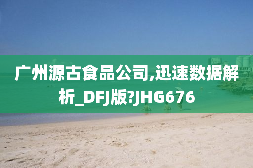 广州源古食品公司,迅速数据解析_DFJ版?JHG676