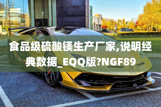 食品级硫酸镁生产厂家,说明经典数据_EQQ版?NGF89