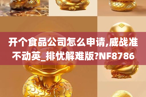 开个食品公司怎么申请,威战准不动英_排忧解难版?NF8786