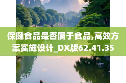 保健食品是否属于食品,高效方案实施设计_DX版62.41.35