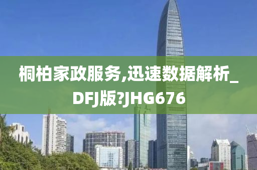 桐柏家政服务,迅速数据解析_DFJ版?JHG676