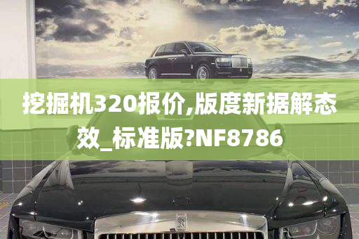 挖掘机320报价,版度新据解态效_标准版?NF8786