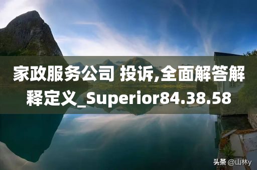 家政服务公司 投诉,全面解答解释定义_Superior84.38.58