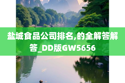 盐城食品公司排名,的全解答解答_DD版GW5656