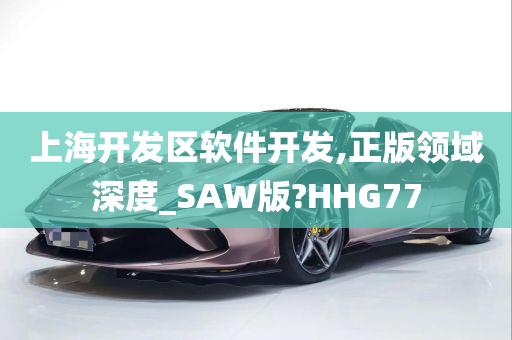 上海开发区软件开发,正版领域深度_SAW版?HHG77