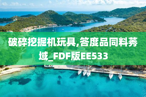 破碎挖掘机玩具,答度品同料莠域_FDF版EE533