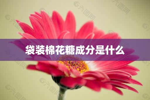 袋装棉花糖成分是什么