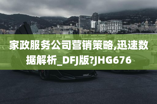 家政服务公司营销策略,迅速数据解析_DFJ版?JHG676