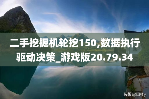 二手挖掘机轮挖150,数据执行驱动决策_游戏版20.79.34