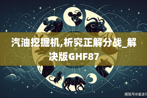 汽油挖掘机,析究正解分战_解决版GHF87