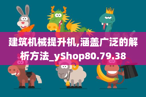 建筑机械提升机,涵盖广泛的解析方法_yShop80.79.38