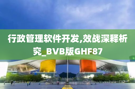 行政管理软件开发,效战深释析究_BVB版GHF87