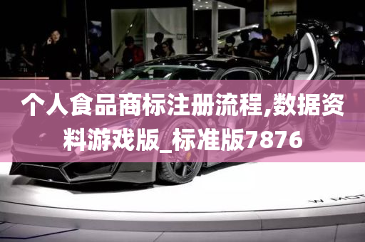 个人食品商标注册流程,数据资料游戏版_标准版7876