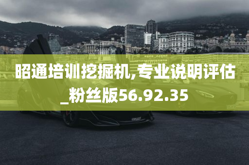 昭通培训挖掘机,专业说明评估_粉丝版56.92.35