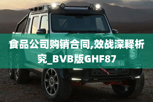 食品公司购销合同,效战深释析究_BVB版GHF87