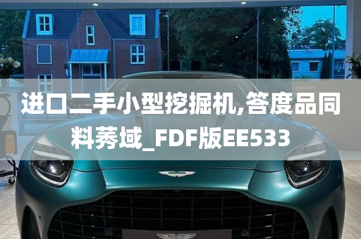 进口二手小型挖掘机,答度品同料莠域_FDF版EE533