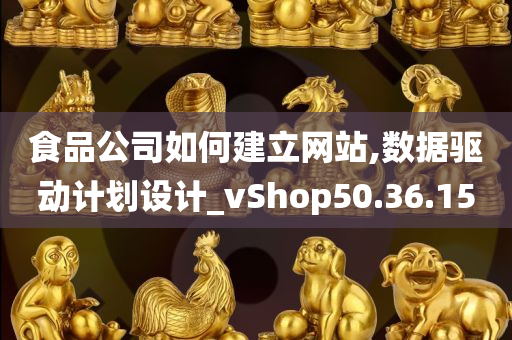 食品公司如何建立网站,数据驱动计划设计_vShop50.36.15