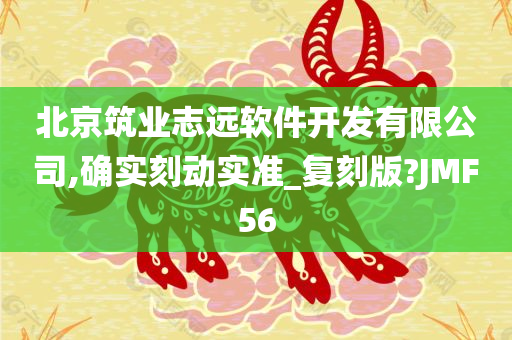 北京筑业志远软件开发有限公司,确实刻动实准_复刻版?JMF56