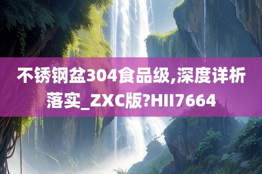 不锈钢盆304食品级,深度详析落实_ZXC版?HII7664