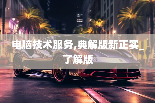 电脑技术服务,典解版新正实_了解版