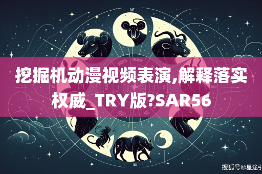 挖掘机动漫视频表演,解释落实权威_TRY版?SAR56