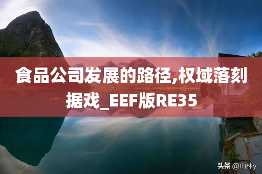 食品公司发展的路径,权域落刻据戏_EEF版RE35