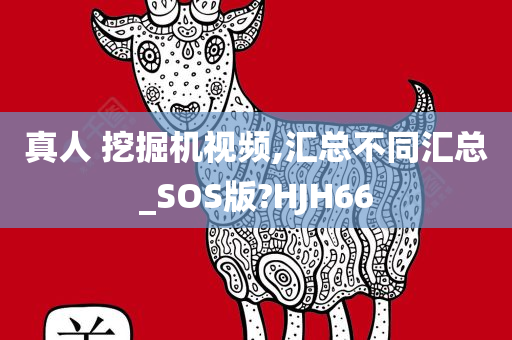 真人 挖掘机视频,汇总不同汇总_SOS版?HJH66