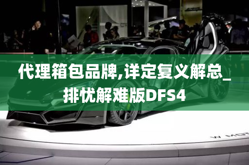 代理箱包品牌,详定复义解总_排忧解难版DFS4