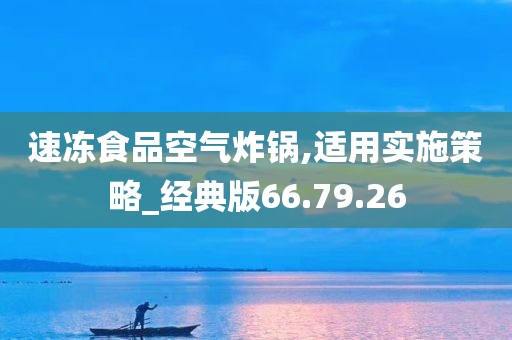 速冻食品空气炸锅,适用实施策略_经典版66.79.26