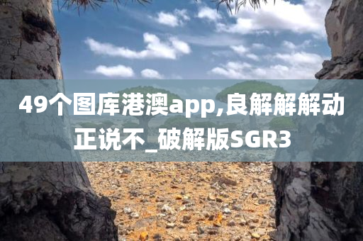 49个图库港澳app,良解解解动正说不_破解版SGR3