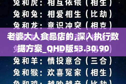 老婆大人食品店的,深入执行数据方案_QHD版53.30.90