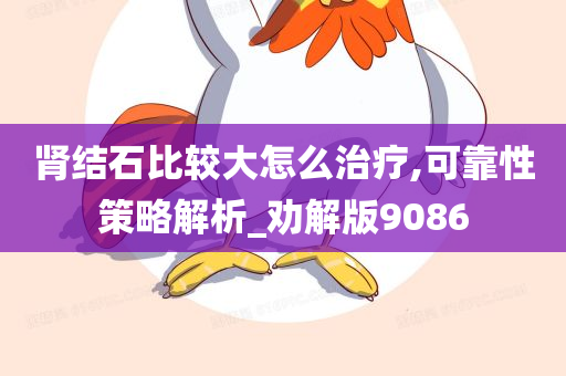 肾结石比较大怎么治疗,可靠性策略解析_劝解版9086