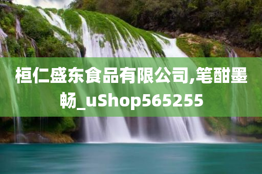 桓仁盛东食品有限公司,笔酣墨畅_uShop565255