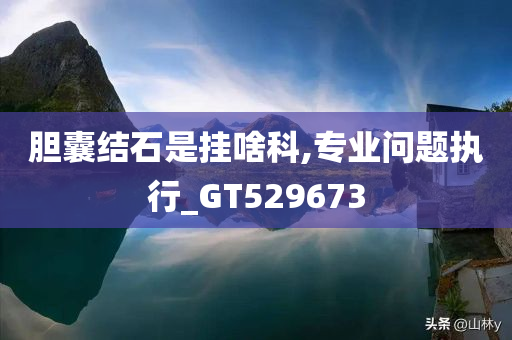 胆囊结石是挂啥科,专业问题执行_GT529673