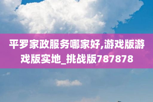 平罗家政服务哪家好,游戏版游戏版实地_挑战版787878