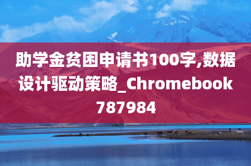 助学金贫困申请书100字,数据设计驱动策略_Chromebook787984