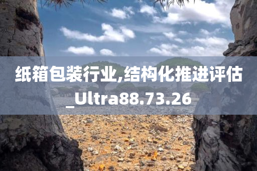 纸箱包装行业,结构化推进评估_Ultra88.73.26