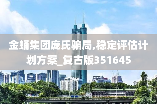 金蛹集团庞氏骗局,稳定评估计划方案_复古版351645