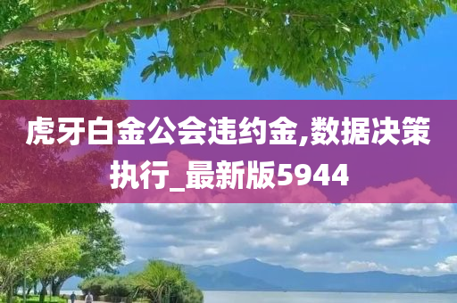 虎牙白金公会违约金,数据决策执行_最新版5944