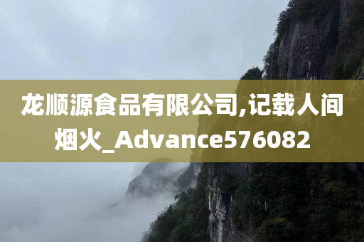 龙顺源食品有限公司,记载人间烟火_Advance576082