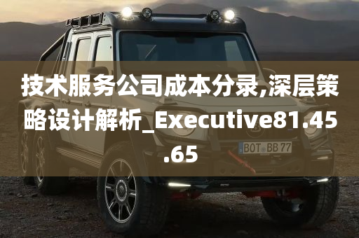 技术服务公司成本分录,深层策略设计解析_Executive81.45.65