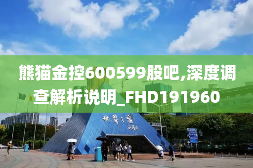 熊猫金控600599股吧,深度调查解析说明_FHD191960