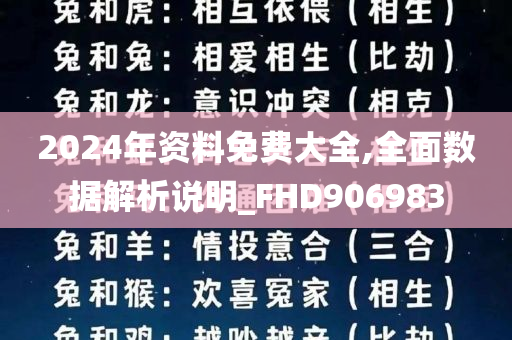 2024年资料免费大全,全面数据解析说明_FHD906983